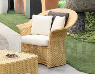 Кресло для террасы Frigerio Carlo Rattan Living DORA armchair
