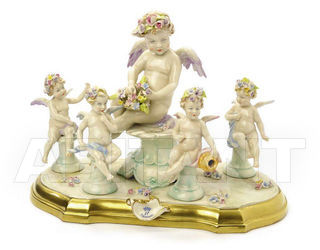Статуэтка CLOUD WITH FLOWERS Villari Capodimonte T.01800-002