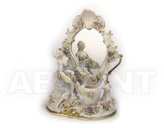 Зеркало настольное HAPPINESS MIRROR Villari Capodimonte T.01741-002