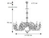 Люстра Villari Home And Lights 4000423-402 Классический / Исторический / Английский