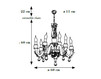 Люстра Villari Home And Lights 0000003-203 Лофт / Фьюжн / Винтаж / Ретро