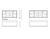 Комод Altura Furniture 2013 Arris Sideboard 72' (2-ух створчатый комод с 3 выдвижными ящиками) / NATURAL Современный / Скандинавский / Модерн