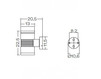 Фасадный светильник Landa illuminotecnica S.p.A. Led 460BT50X1 Современный / Скандинавский / Модерн