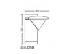 Фасадный светильник Landa illuminotecnica S.p.A. Bollards 450K050 Современный / Скандинавский / Модерн