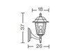Фонарь Landa illuminotecnica S.p.A. Traditional 300.00 Современный / Скандинавский / Модерн