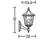 Фасадный светильник RM Moretti  Esterni 510A.1 Классический / Исторический / Английский