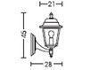 Фасадный светильник RM Moretti  Esterni 560.6 Классический / Исторический / Английский