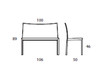 Канапе COM.P.AR Chairs 628 1 Современный / Скандинавский / Модерн