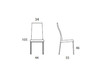 Стул Marylin COM.P.AR Chairs 652 Современный / Скандинавский / Модерн