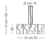 Светильник Sil.Lux s.r.l. Sil Lux SP S/238 Современный / Скандинавский / Модерн