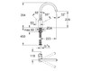Смеситель для кухни Grohe 2012 32 661 001 Современный / Скандинавский / Модерн
