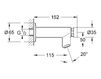 Кран Grohe 2012 36 266 000 Современный / Скандинавский / Модерн