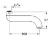 Излив Grohe 2012 42 133 000 Современный / Скандинавский / Модерн