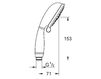 Лейка душевая NEW TEMPESTA Grohe 2012 27 608 000 Современный / Скандинавский / Модерн