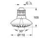 Лейка душевая потолочная EUPHORIA Grohe 2012 27 234 000 Современный / Скандинавский / Модерн
