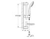 Душевая система Grohe 2012 27 266 001 Современный / Скандинавский / Модерн