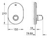 Смеситель термостатический Grohe 2012 19 356 000 Современный / Скандинавский / Модерн