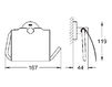 Держатель для туалетной бумаги ESSENTIALS Grohe 2012 40 367 000 Современный / Скандинавский / Модерн