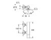 Смеситель настенный Grohe 2012 33 636 000 Современный / Скандинавский / Модерн