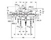Смеситель для ванны Grohe 2012 25 032 000 Современный / Скандинавский / Модерн