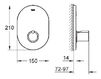 Смеситель термостатический Grohe 2012 19 400 000 Современный / Скандинавский / Модерн
