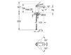 Смеситель для раковины VERIS Grohe 2012 32 183 000 Современный / Скандинавский / Модерн
