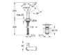 Смеситель для раковины ONDUS Grohe 2012 32 125 KS0 Современный / Скандинавский / Модерн