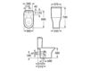 Унитаз напольный ROCA Ceramic A342640000 Современный / Скандинавский / Модерн