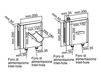Смеситель настенный Bongio Elettronici 56538/18 Современный / Скандинавский / Модерн