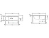 Ванна Duravit Vero 700131 00 0 00 0000 Современный / Скандинавский / Модерн
