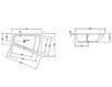 Угловая ванна Duravit Paiova 700215 00 0 00 0000 Современный / Скандинавский / Модерн