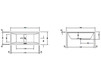 Ванна Duravit 2nd Floor 700076 00 0 00 0000 Современный / Скандинавский / Модерн