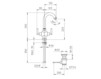 Смеситель для раковины Palazzani Formula Elle 643220 Современный / Скандинавский / Модерн