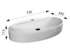 Раковина накладная Olympia Ceramica Linea Lavabi 31.NI Современный / Скандинавский / Модерн
