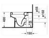 Унитаз напольный Duravit Vero 211709 00 00 Современный / Скандинавский / Модерн