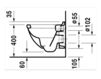 Унитаз подвесной Duravit Starck 3 222709 00 00 Современный / Скандинавский / Модерн
