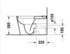 Унитаз напольный Duravit Starck 1 023309 00 64 Современный / Скандинавский / Модерн