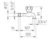 Кран Palazzani America-italia-germany 726121 Современный / Скандинавский / Модерн