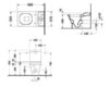 Унитаз напольный Duravit 2nd Floor 210609 00 00 Современный / Скандинавский / Модерн