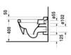 Унитаз подвесной Duravit 2nd Floor 222009 00 00 Современный / Скандинавский / Модерн