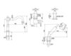 Смеситель для ванны Cristal et bronze Mixer Sets 25467 Современный / Скандинавский / Модерн