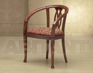 Стул с подлокотниками Maryland Morello Gianpaolo Red 386/K