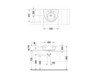 Раковина подвесная Duravit Starck 2 041155 00 00 Современный / Скандинавский / Модерн