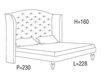 Кровать KESY Capital Collection Decor PF.DEC.KSY.LE Классический / Исторический / Английский