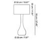 Лампа настольная Hilda Home switch Home 2012 SM755CR C02 Современный / Скандинавский / Модерн
