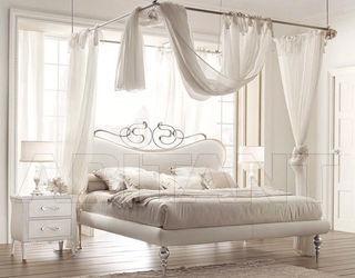 Кровать Vittoria Orlandi Le Nuove Case Romantiche Mitia Silver