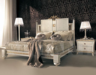 Кровать Glamour Macchi Mobili / Gotha Gold And Diamonds 3402