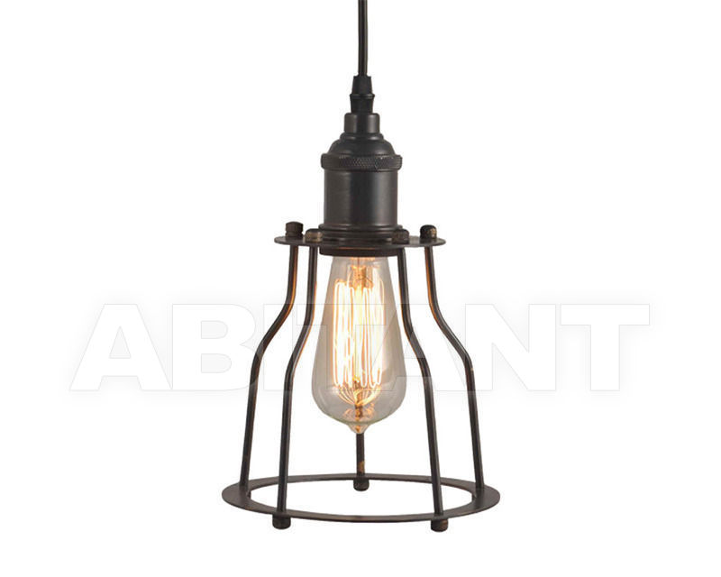 Купить Светильник EDISON METAL FRAME CHANDELIER Gramercy Home 2014 CH022-1-ABG