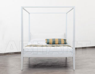 Кровать MOHELI BALDACCHINO LEGNO Orizzonti Italia Divani Letto MOHHLT