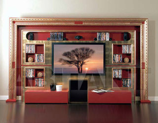 Стойка под аппаратуру Vismara Design Inrelax THE WALL HOME CINEMA ART DECO: